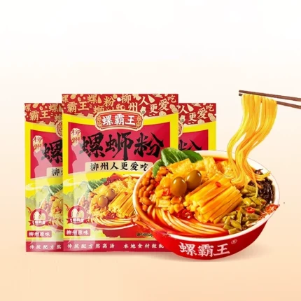 螺霸王螺螄粉 經典原味 （鵪鶉蛋）330g 3袋